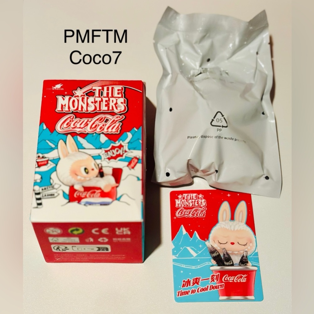 (Authentic) Popmart: The Monsters Coca-Cola Mini Figure - Time to Cool Down